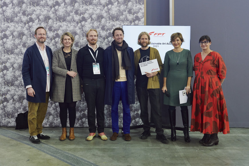 LENNHART LAHUIS IS THE WINNER OF THE SECOND EDITION OF THE FPT FOR SUSTAINABLE ART AWARD, PROMOTED BY FPT INDUSTRIAL IN COLLABORATION WITH ARTISSIMA